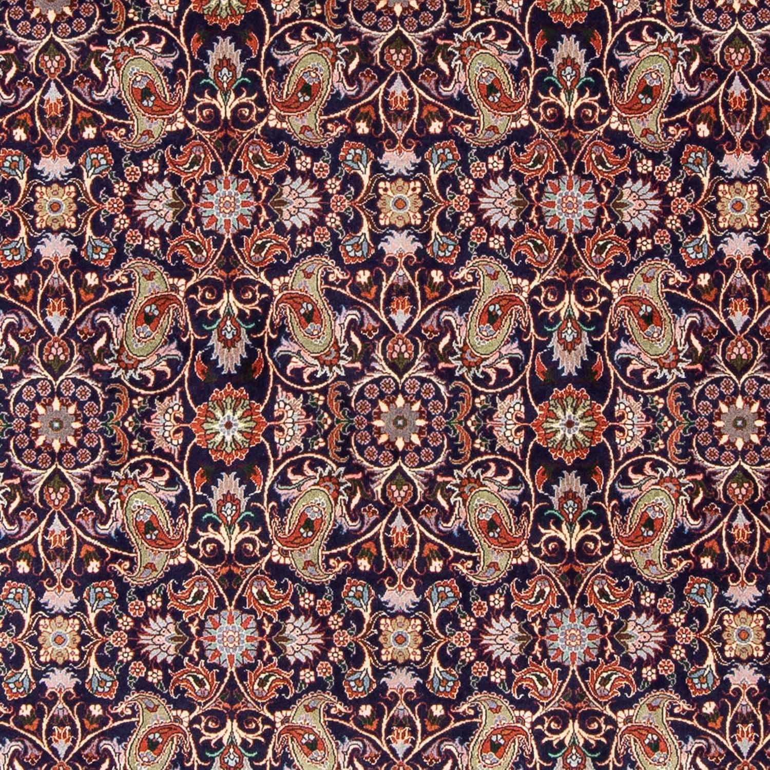 Alfombra persa - Bidjar - 247 x 169 cm - azul oscuro