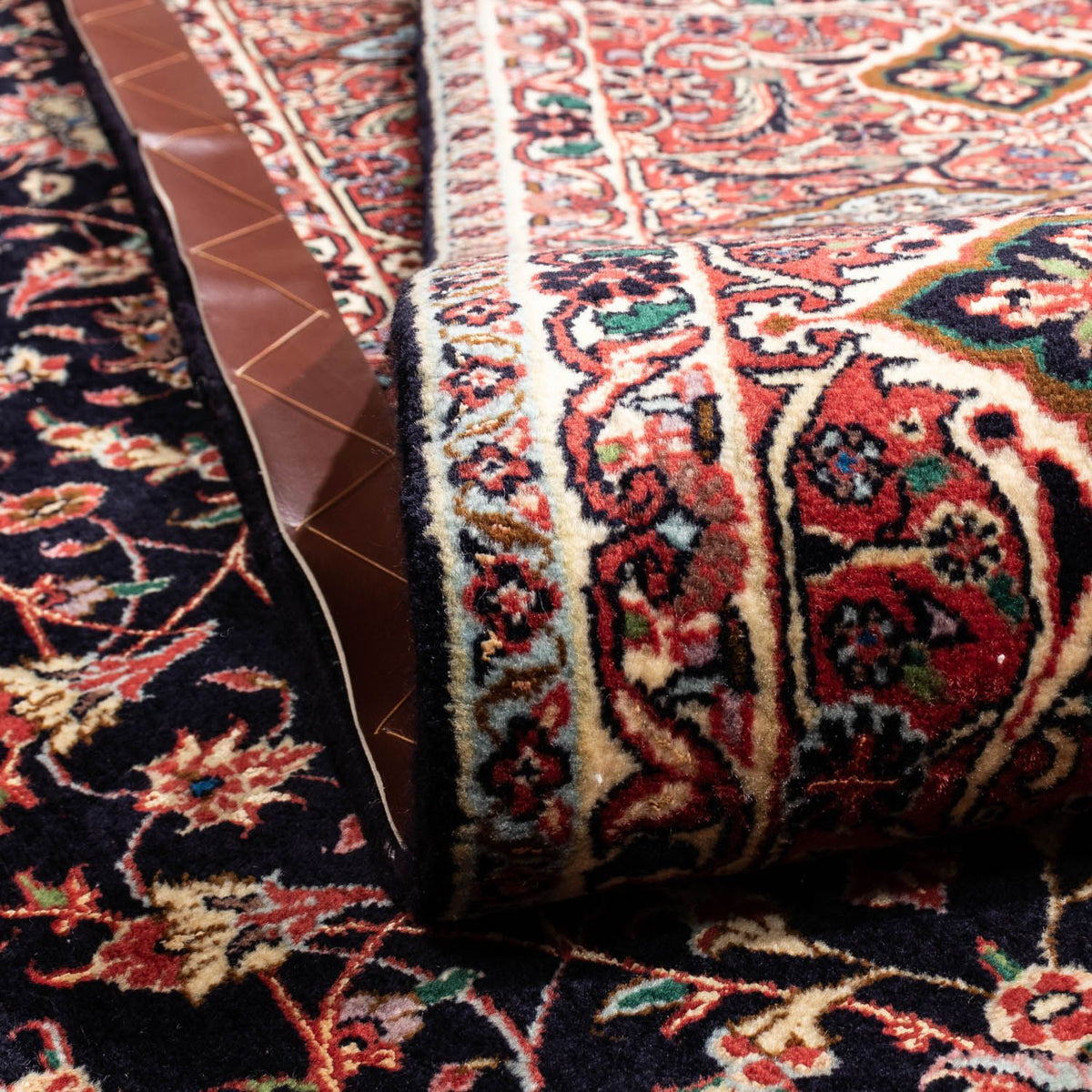 Alfombra persa - Bidjar - 344 x 250 cm - negro