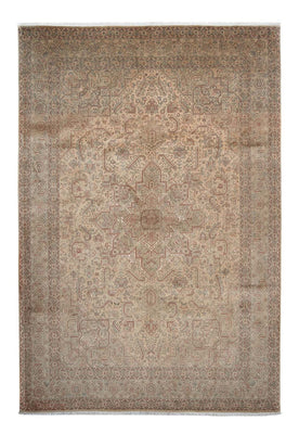 Alfombra Persa - Tabriz - Real - 296 x 198 cm - marrón claro