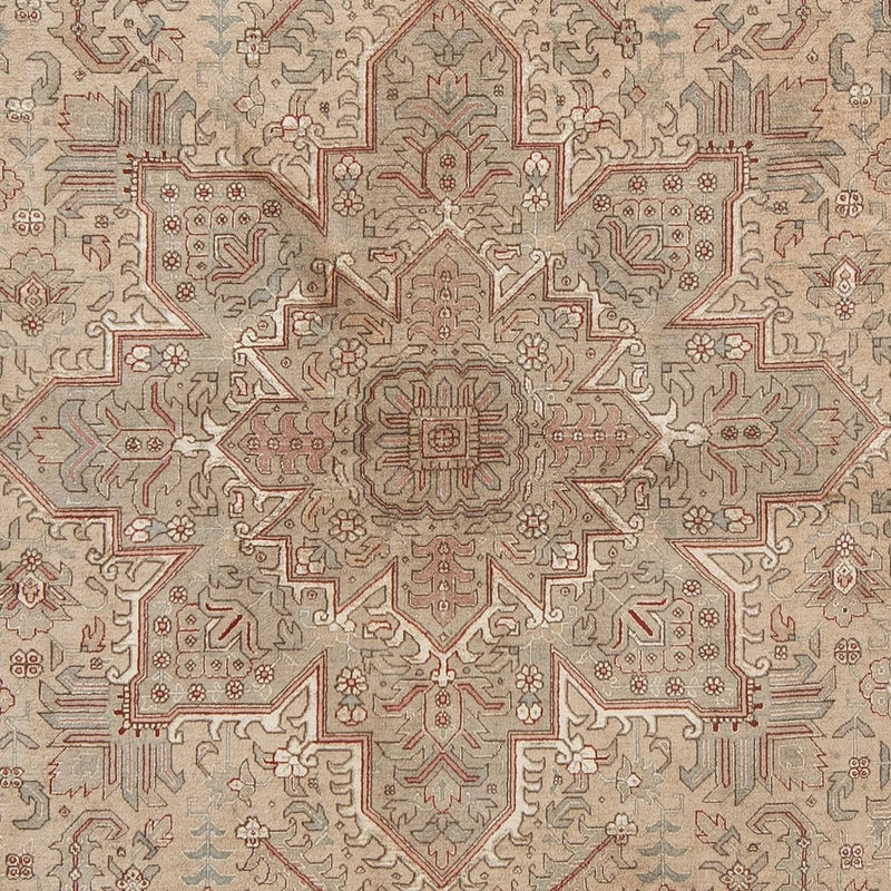 Alfombra Persa - Tabriz - Real - 296 x 198 cm - marrón claro