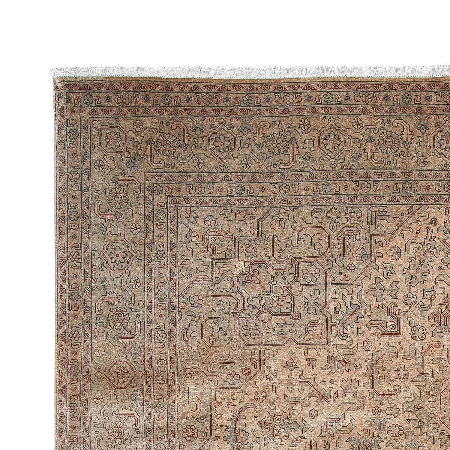 Alfombra Persa - Tabriz - Real - 296 x 198 cm - marrón claro