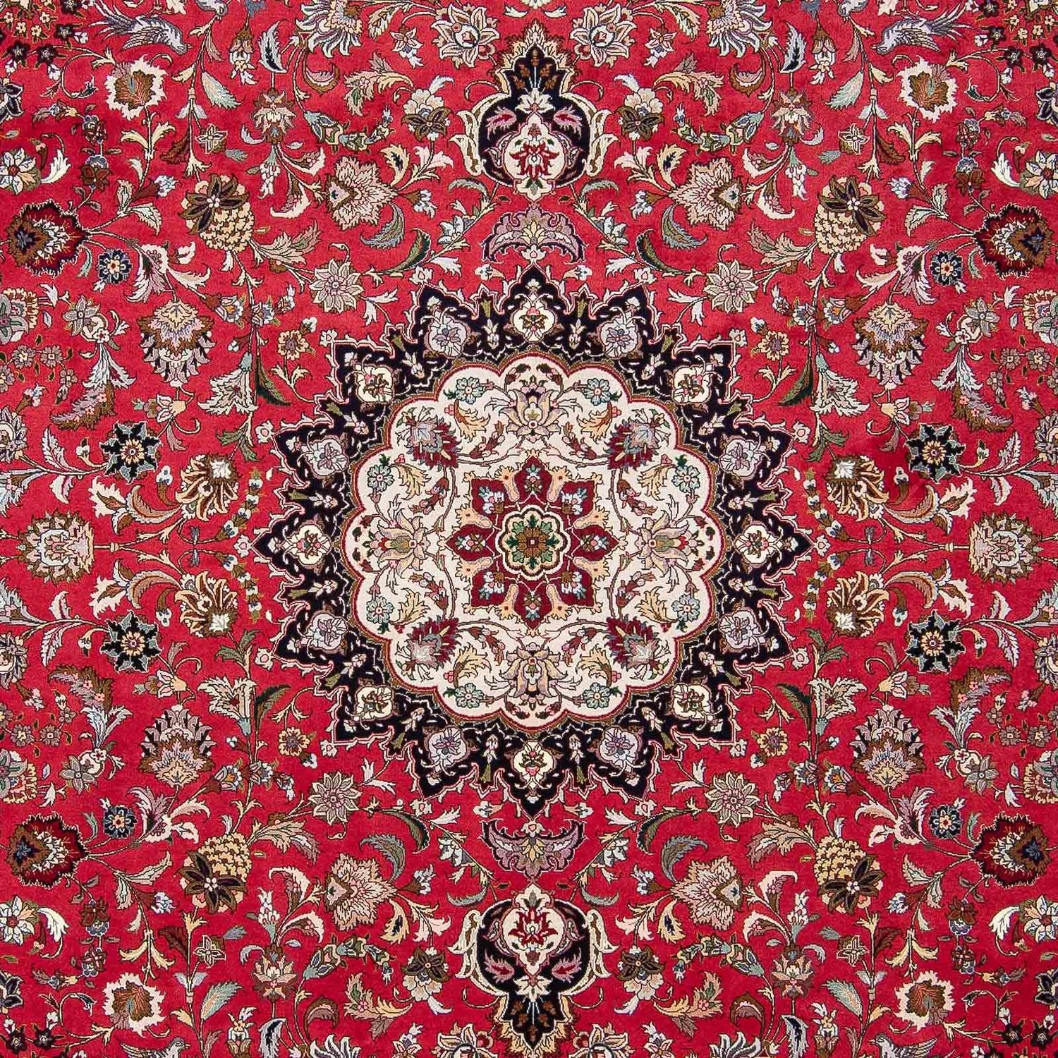 Alfombra Persa - Tabriz - Real - 310 x 250 cm - rojo