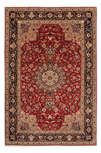 Alfombra Persa - Tabriz - Real - 308 x 205 cm - rojo oscuro