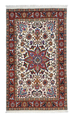 Alfombra Persa - Tabriz - Real - 158 x 96 cm - beige