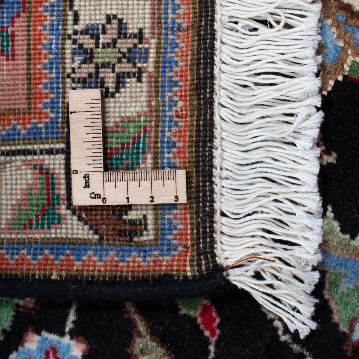 Alfombra Persa - Tabriz - Real - 288 x 198 cm - azul oscuro