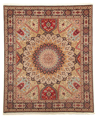 Alfombra Persa - Tabriz - Real - 246 x 205 cm - multicolor