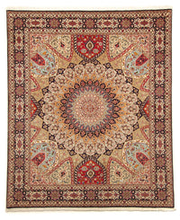 Alfombra Persa - Tabriz - Real - 246 x 205 cm - multicolor