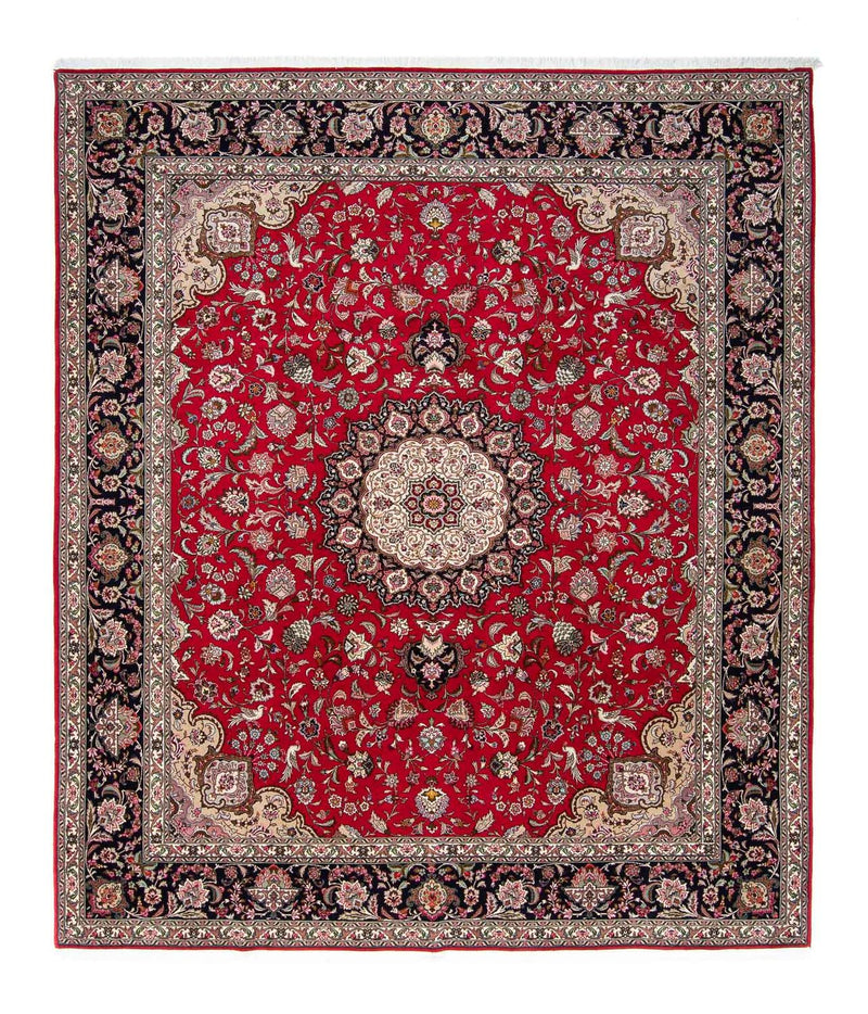 Alfombra Persa - Tabriz - Real - 302 x 248 cm - rojo