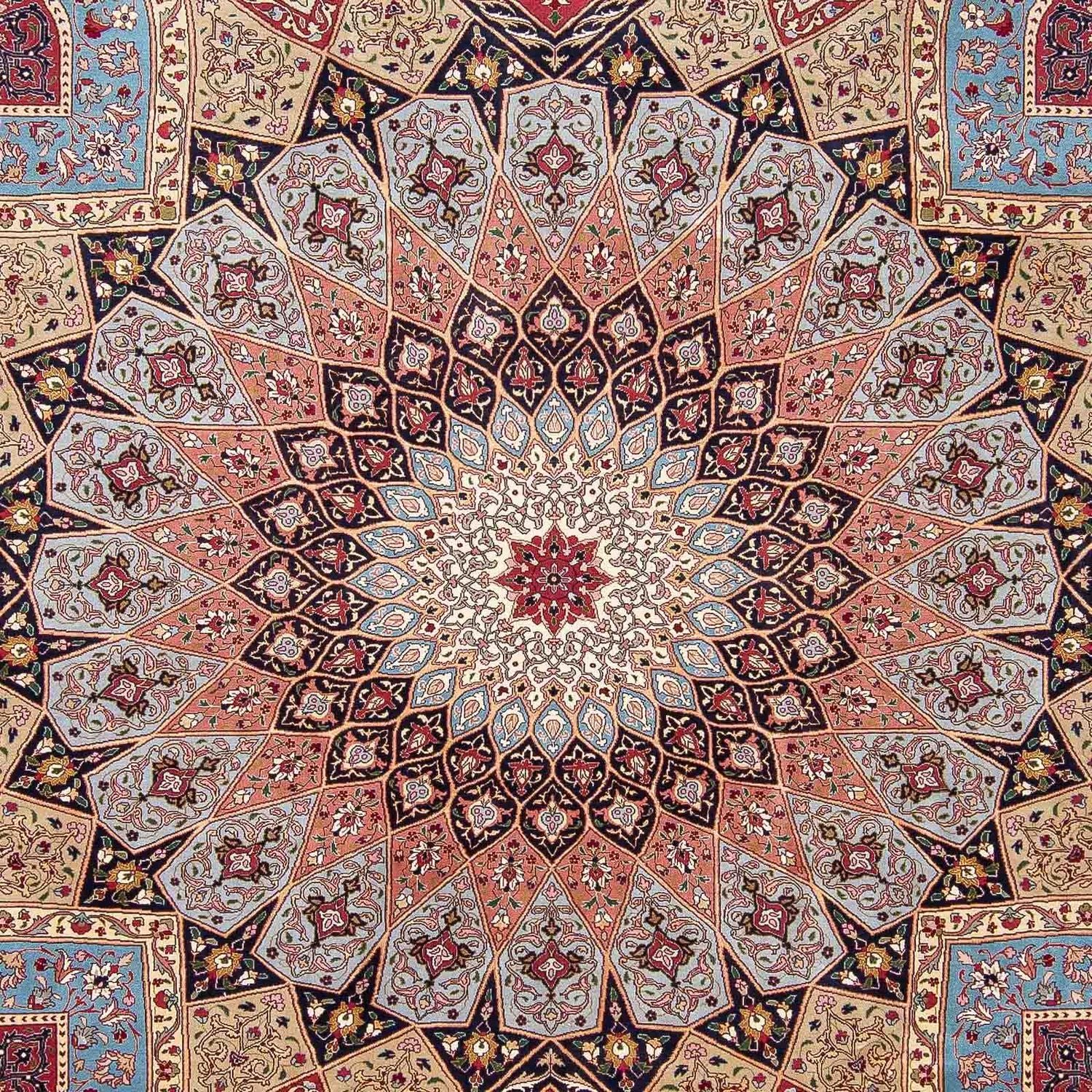 Alfombra Persa - Tabriz - Real - 298 x 253 cm - multicolor