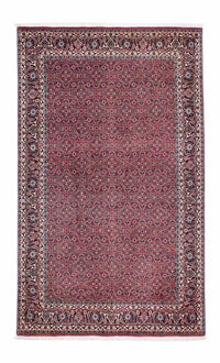 Alfombra persa - Bidjar - 216 x 128 cm - rojo claro