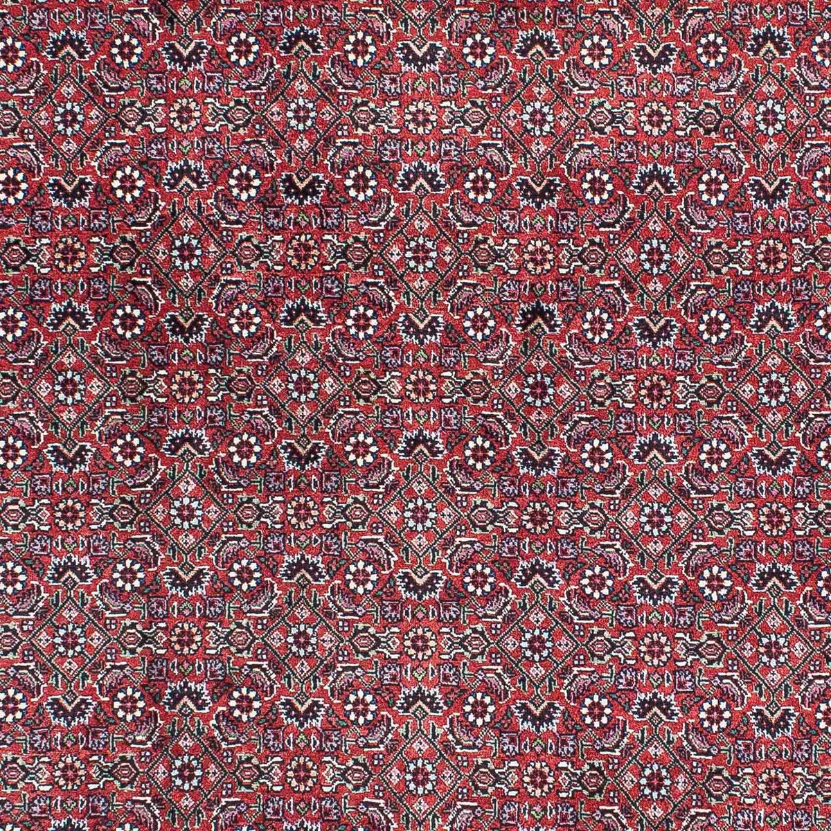 Alfombra persa - Bidjar - 216 x 128 cm - rojo claro