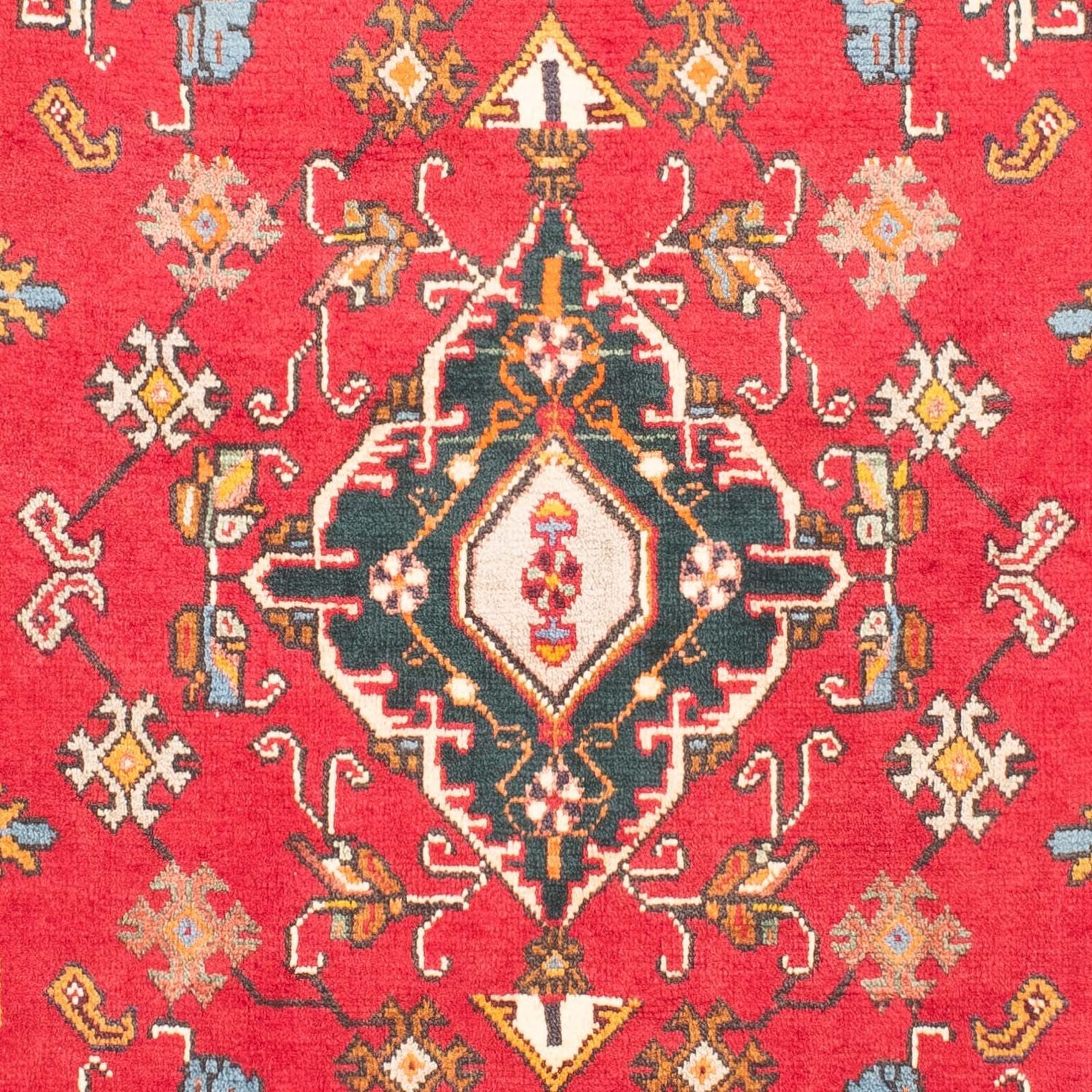 Alfombra persa - Nómada - 158 x 111 cm - rojo