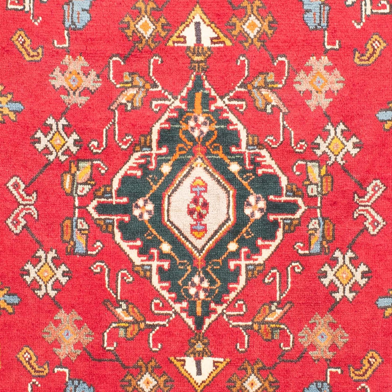 Alfombra persa - Nómada - 158 x 111 cm - rojo