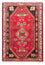 Alfombra persa - Nómada - 166 x 112 cm - rojo oscuro