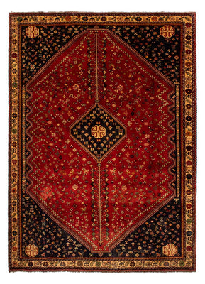 Alfombra persa - Nómada - 302 x 214 cm - rojo oscuro