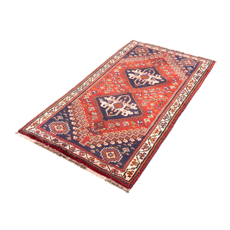 Alfombra persa - Nómada - 150 x 83 cm - azul oscuro