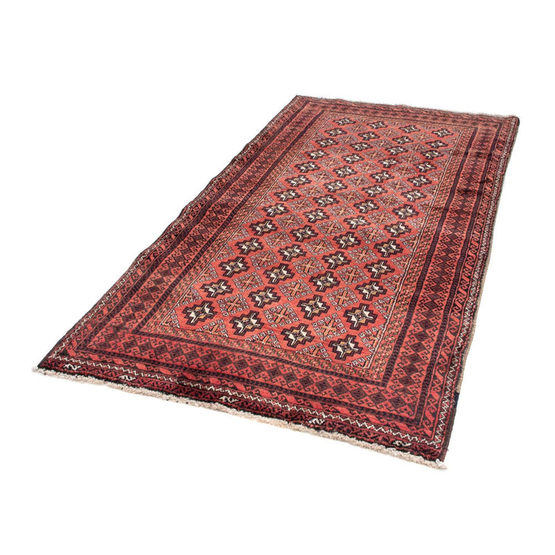 Alfombra de pasillo Alfombra persa - Nómada - 210 x 107 cm - rojo