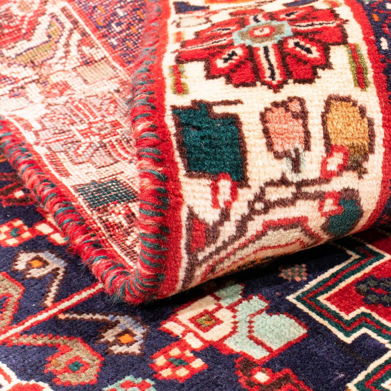 Alfombra persa - Nómada - 148 x 121 cm - rojo