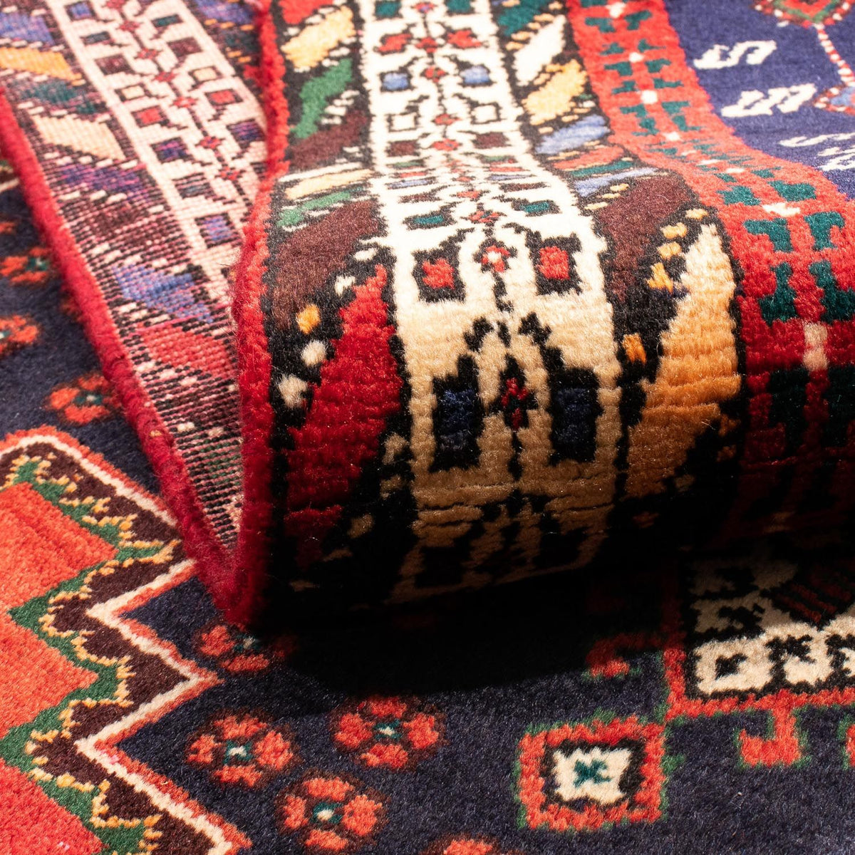 Alfombra persa - Nómada - 215 x 164 cm - azul oscuro