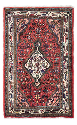 Alfombra persa - Nómada - 132 x 82 cm - rojo