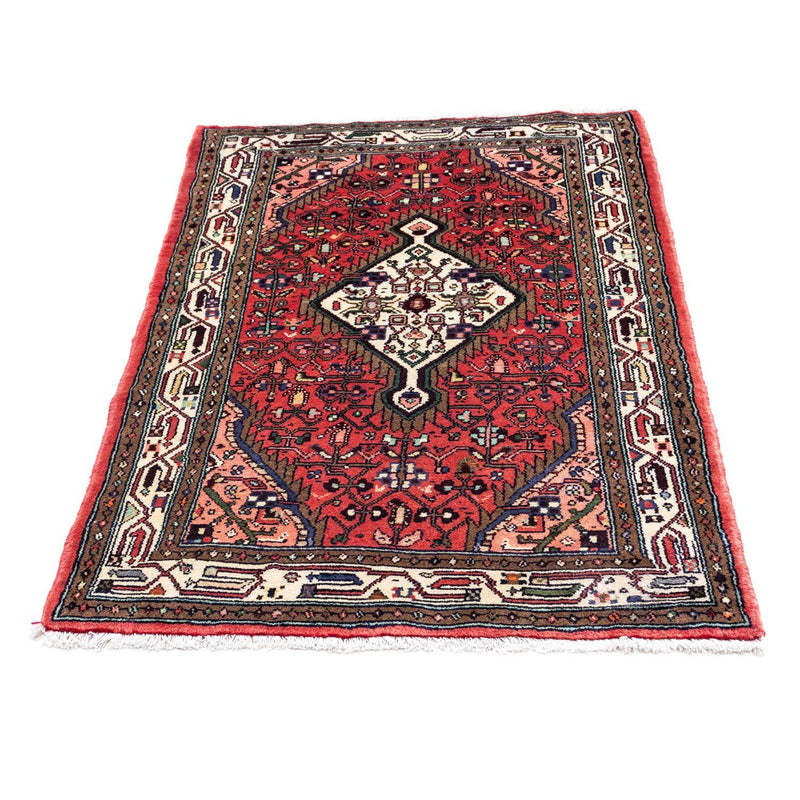 Alfombra persa - Nómada - 132 x 82 cm - rojo