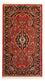 Alfombra persa - Keshan - 124 x 68 cm - rojo oscuro