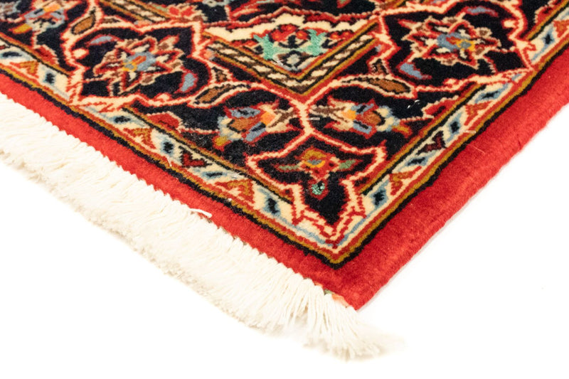 Alfombra persa - Keshan - 124 x 68 cm - rojo oscuro