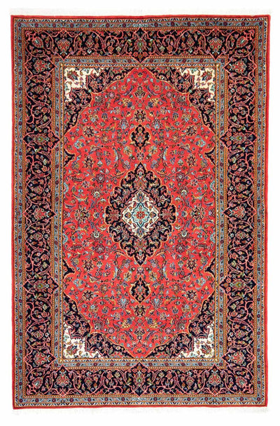 Kashan Alfombra 144x218cm - Alfombra persa