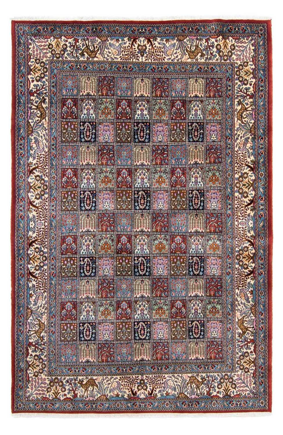 Alfombra persa - Clásica - 302 x 202 cm - rojo oscuro