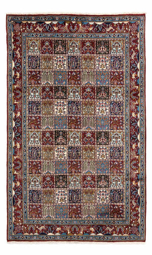 Alfombra persa - Clásica - 240 x 147 cm - rojo oscuro