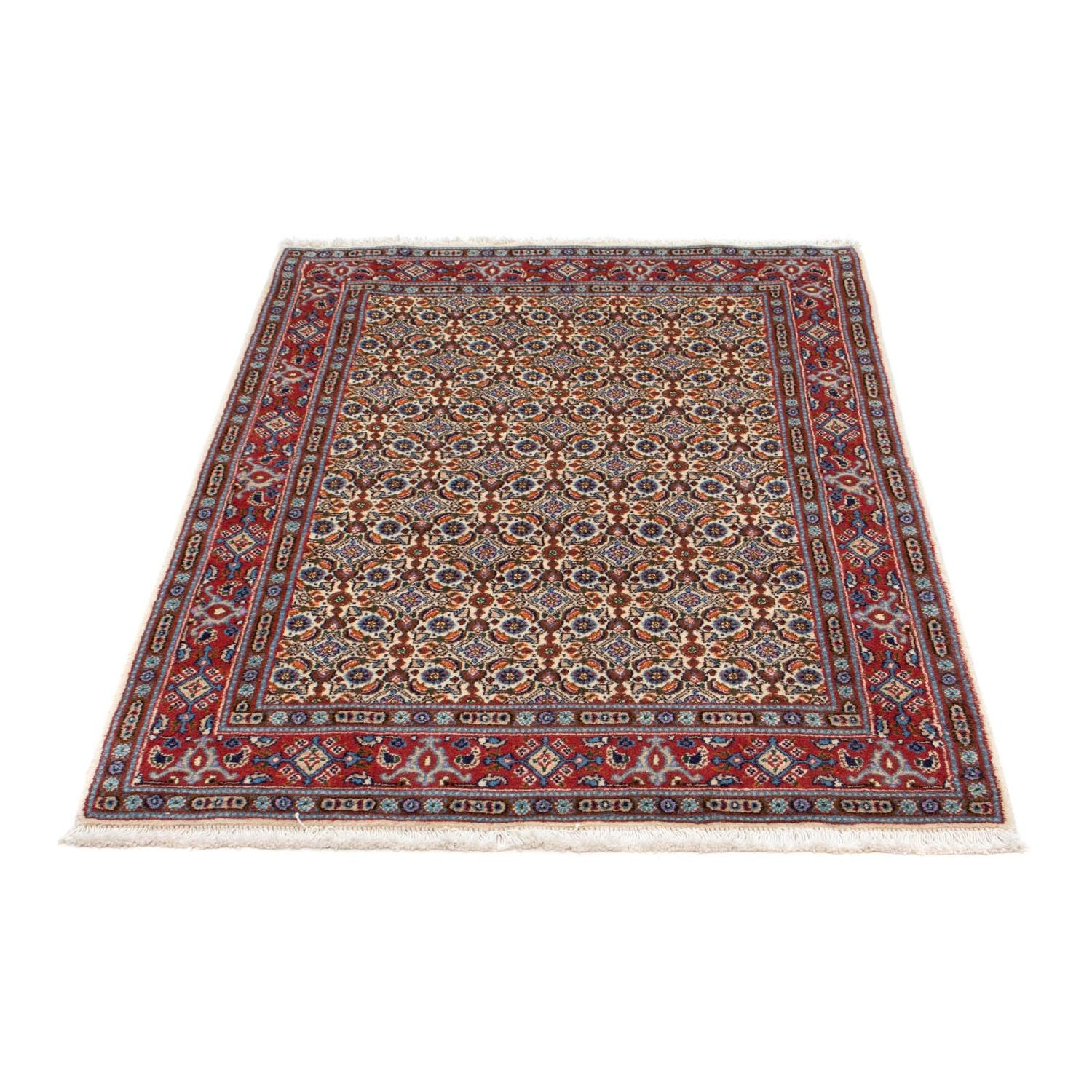 Alfombra persa - Clásica - 144 x 95 cm - beige