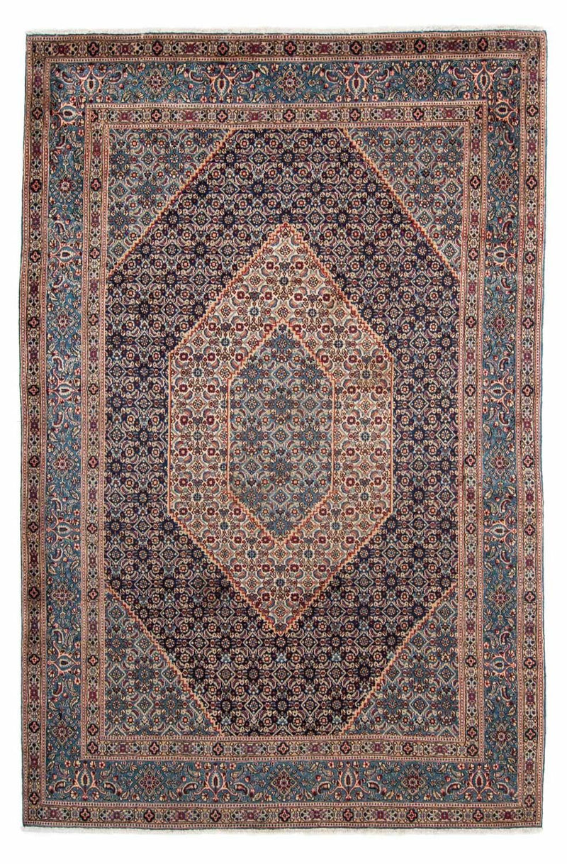 Alfombra persa - Clásica - 305 x 208 cm - azul oscuro
