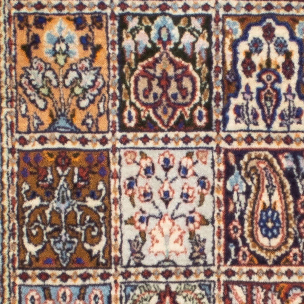 Alfombra de pasillo Alfombra persa - Clásica - 288 x 81 cm - rojo oscuro