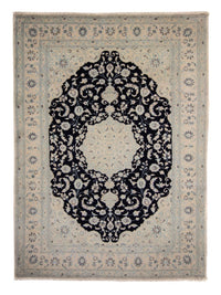 Alfombra persa - Nain - 348 x 248 cm - azul oscuro