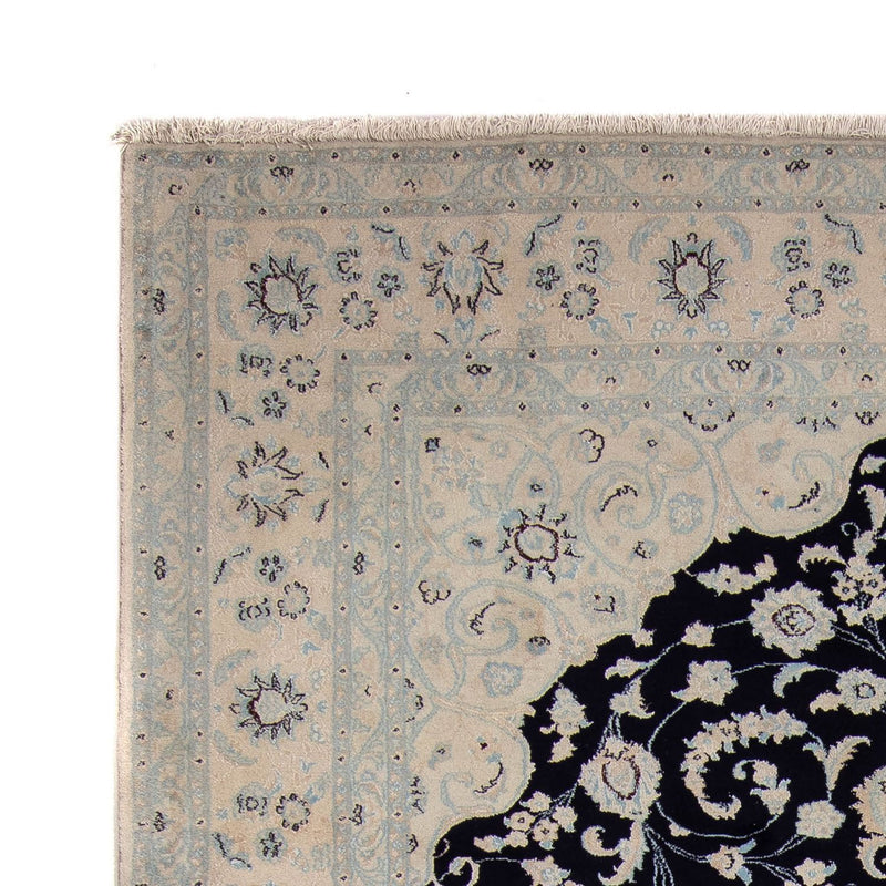 Alfombra persa - Nain - 348 x 248 cm - azul oscuro