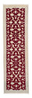 Alfombra de pasillo Alfombra persa - Nain - 295 x 82 cm - rojo oscuro