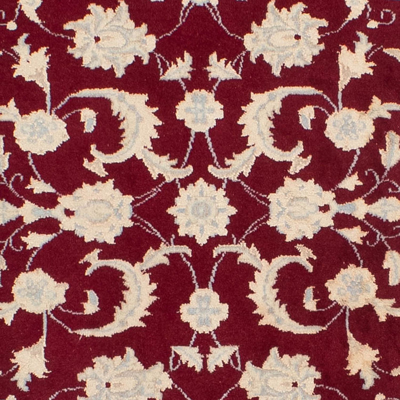 Alfombra de pasillo Alfombra persa - Nain - 295 x 82 cm - rojo oscuro