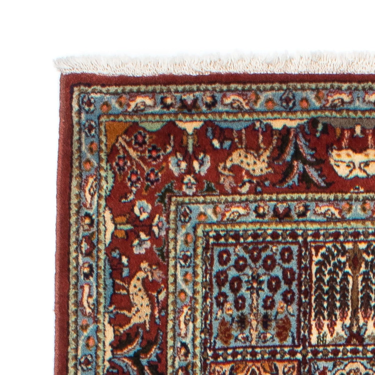 Alfombra de pasillo Alfombra persa - Clásica - 300 x 82 cm - rojo oscuro