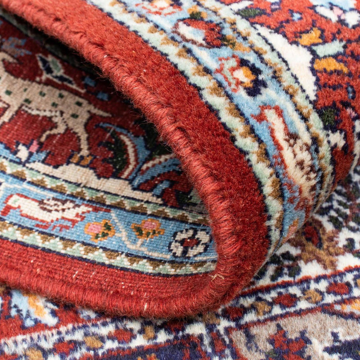 Alfombra de pasillo Alfombra persa - Clásica - 300 x 82 cm - rojo oscuro