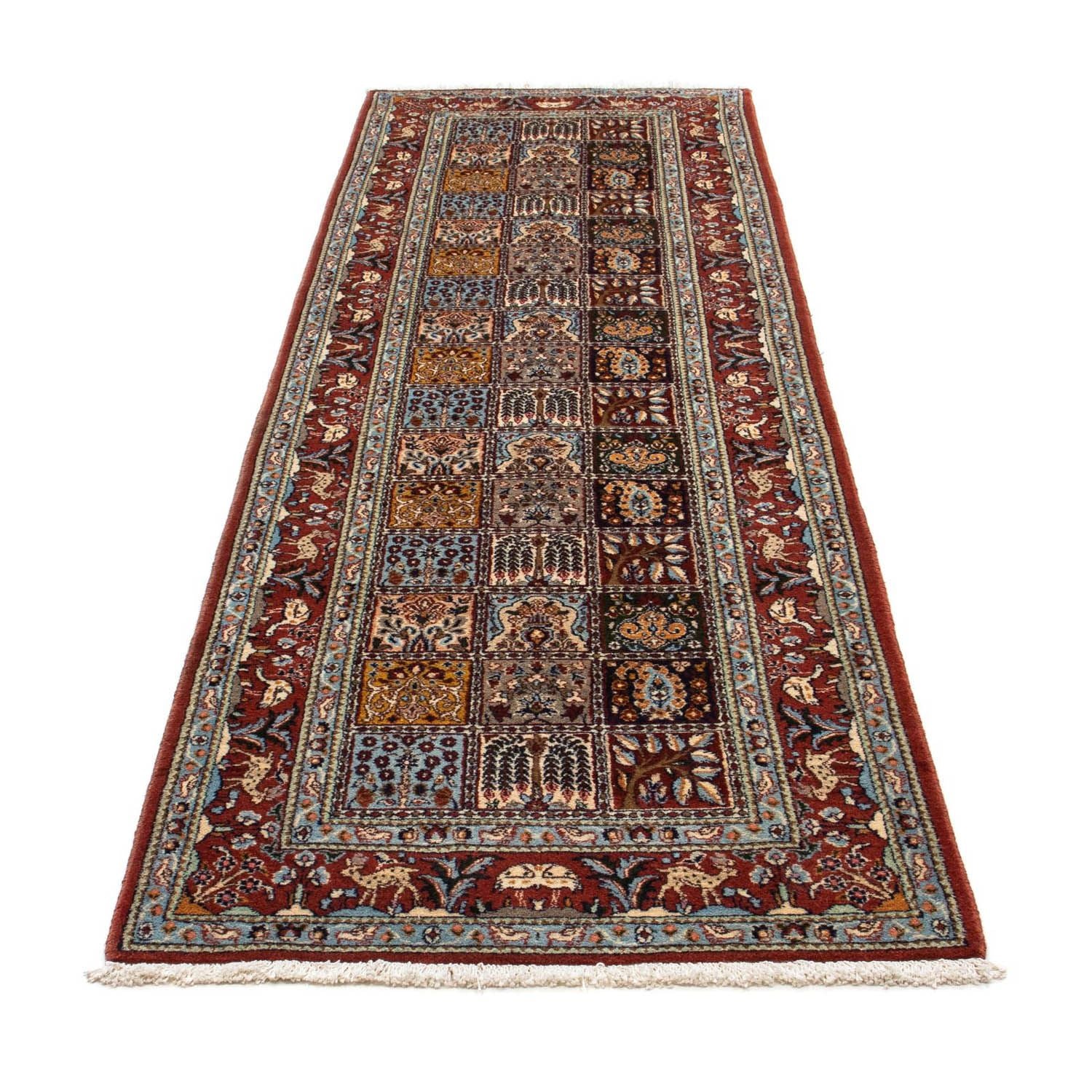 Alfombra de pasillo Alfombra persa - Clásica - 300 x 82 cm - rojo oscuro