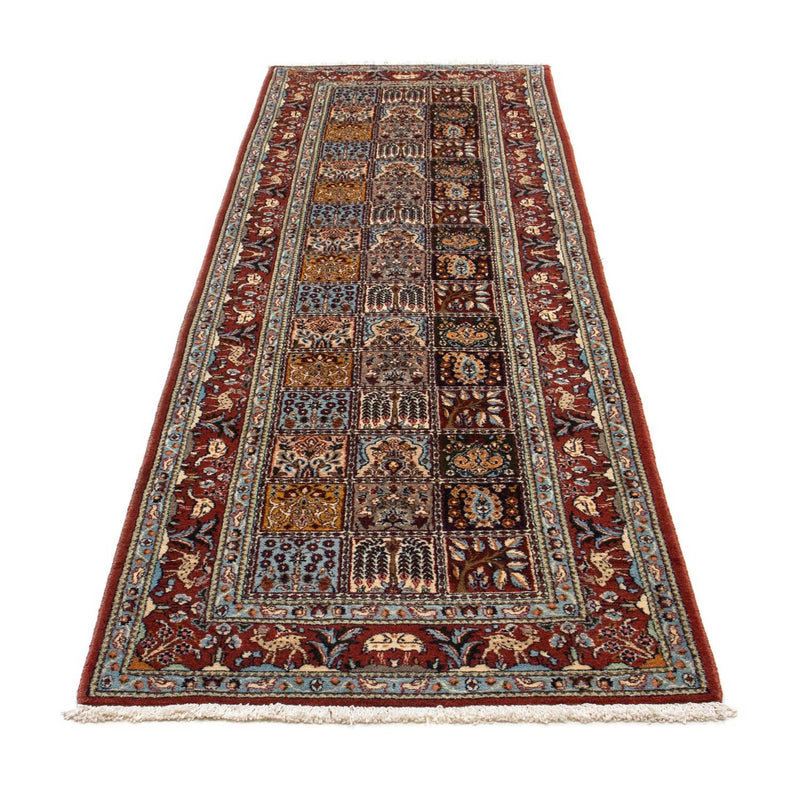 Alfombra de pasillo Alfombra persa - Clásica - 300 x 82 cm - rojo oscuro