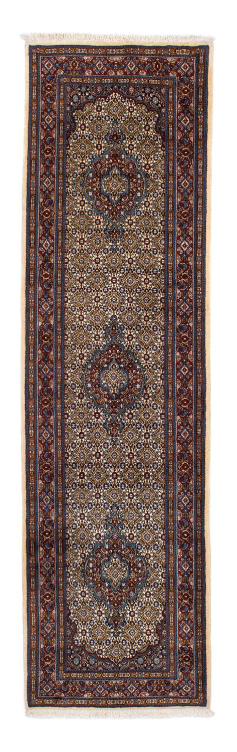 Alfombra de pasillo Alfombra persa - Clásica - 292 x 82 cm - beige