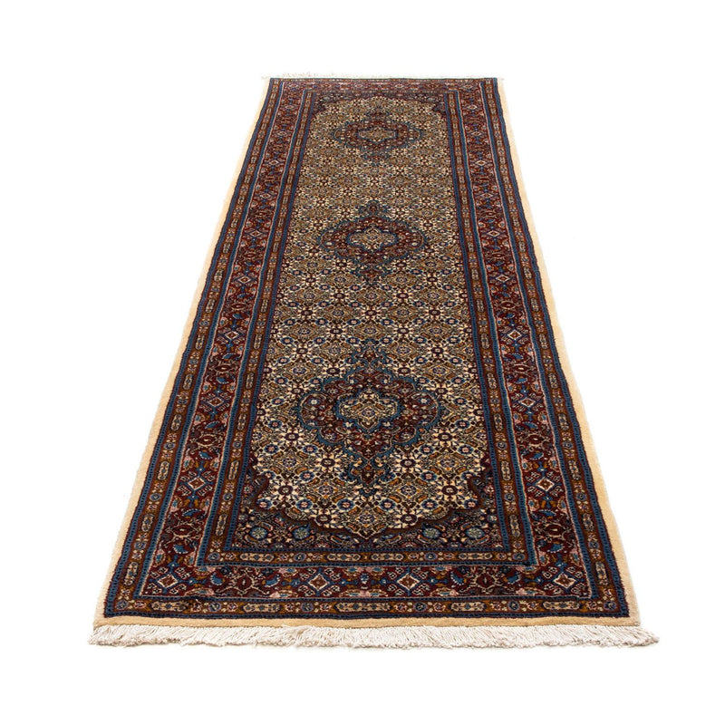 Alfombra de pasillo Alfombra persa - Clásica - 292 x 82 cm - beige