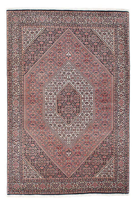 Alfombra persa - Bidjar - 208 x 138 cm - rojo claro