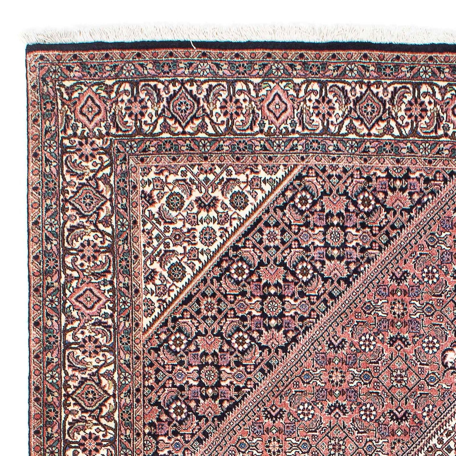Alfombra persa - Bidjar - 208 x 138 cm - rojo claro