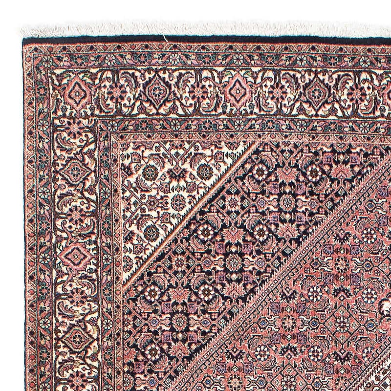 Alfombra persa - Bidjar - 208 x 138 cm - rojo claro
