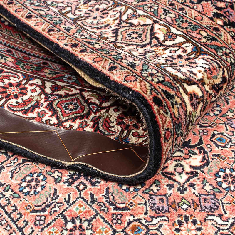 Alfombra persa - Bidjar - 208 x 138 cm - rojo claro