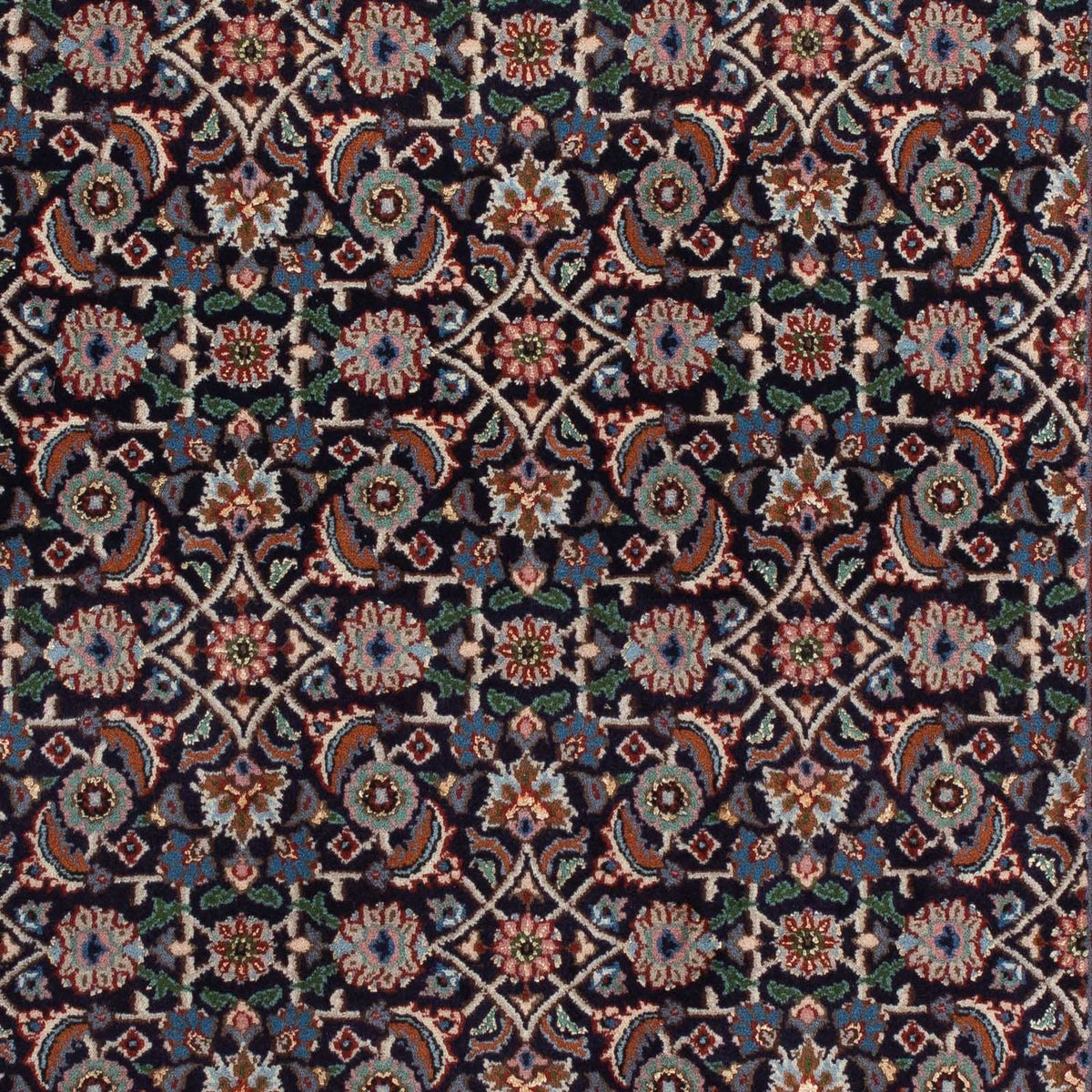 Alfombra persa - Clásica - 159 x 109 cm - azul oscuro