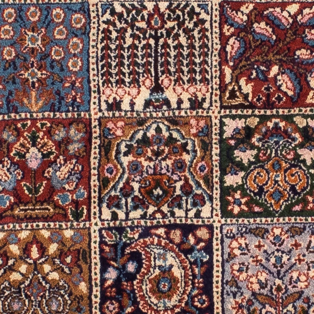 Alfombra de pasillo Alfombra persa - Clásica - 283 x 83 cm - óxido