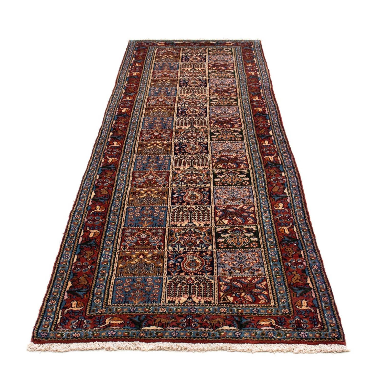 Alfombra de pasillo Alfombra persa - Clásica - 283 x 83 cm - óxido